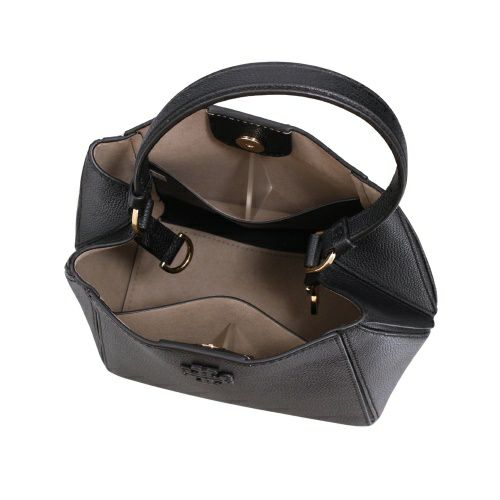 トリーバーチ ハンドバッグ レディース MCGRAW SM BUCKET BAG マックグロー ブラック TORY BURCH 158500 001 BLACK