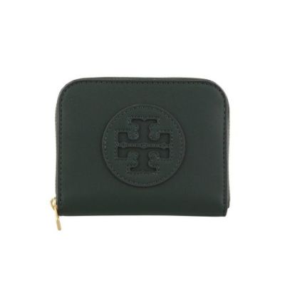 トリーバーチ コインケース レディース エラ スモールジップウォレット ELLA SM ZIP WALLET グリーン TORY BURCH 157505 312 BASIL