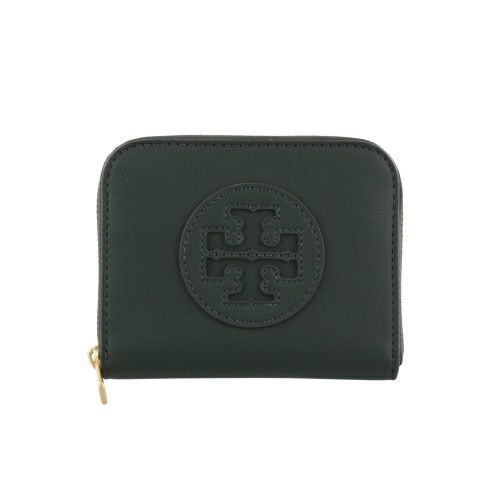 トリーバーチ コインケース レディース エラ スモールジップウォレット ELLA SM ZIP WALLET グリーン TORY BURCH 157505 312 BASIL