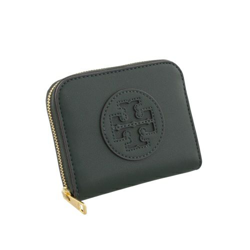 トリーバーチ コインケース レディース エラ スモールジップウォレット ELLA SM ZIP WALLET グリーン TORY BURCH 157505 312 BASIL