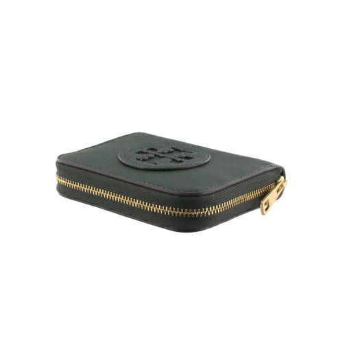 トリーバーチ コインケース レディース エラ スモールジップウォレット ELLA SM ZIP WALLET グリーン TORY BURCH 157505 312 BASIL