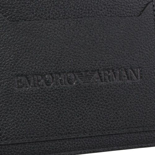 エンポリオアルマーニ 二つ折り財布 メンズ ブラック EMPORIO ARMANI EM001580 AF13788 UC001