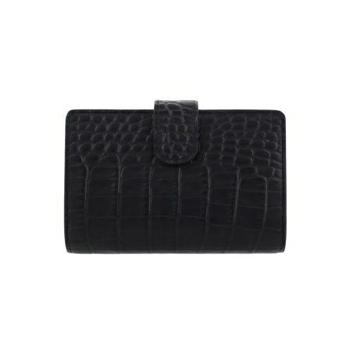 ロダニア 二つ折り財布 レディース ブラック RODANIA RD10397BK