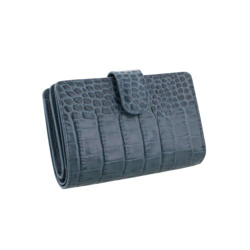 ロダニア 二つ折り財布 レディース ブルー RODANIA RD10397DBL デニムブルー