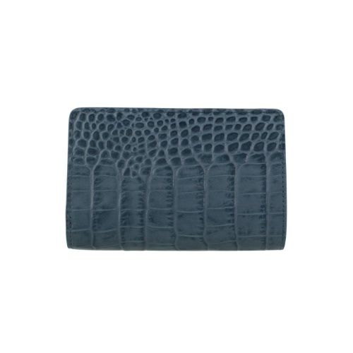 ロダニア 二つ折り財布 レディース ブルー RODANIA RD10397DBL デニムブルー