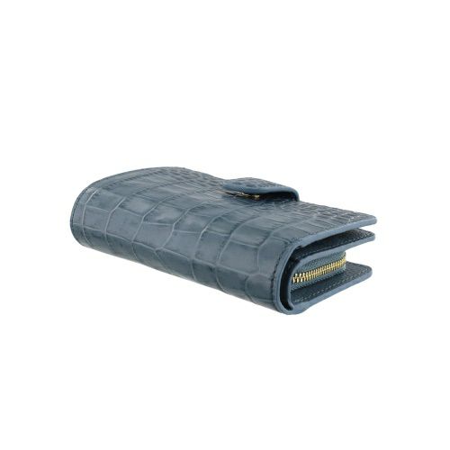 ロダニア 二つ折り財布 レディース ブルー RODANIA RD10397DBL デニムブルー