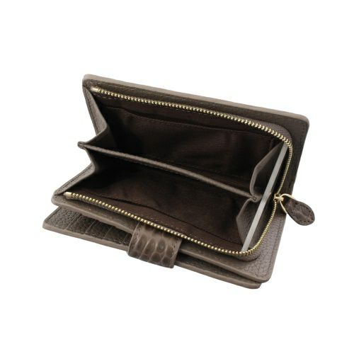 ロダニア 二つ折り財布 レディース ブラウン RODANIA RD10397TP トープ