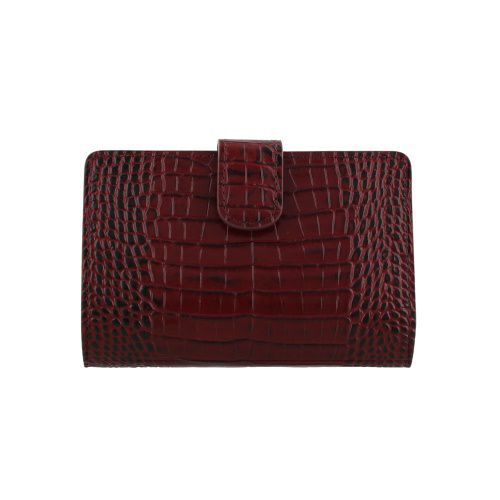 ロダニア 二つ折り財布 レディース レッド RODANIA RD9800BRX ボルド