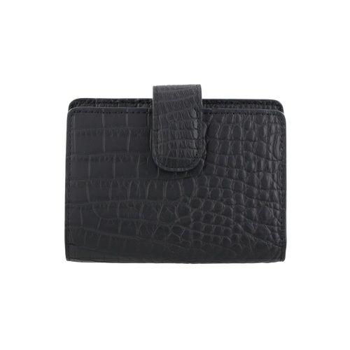 ロダニア 二つ折り財布 レディース ブラック RODANIA RDOC10160BK