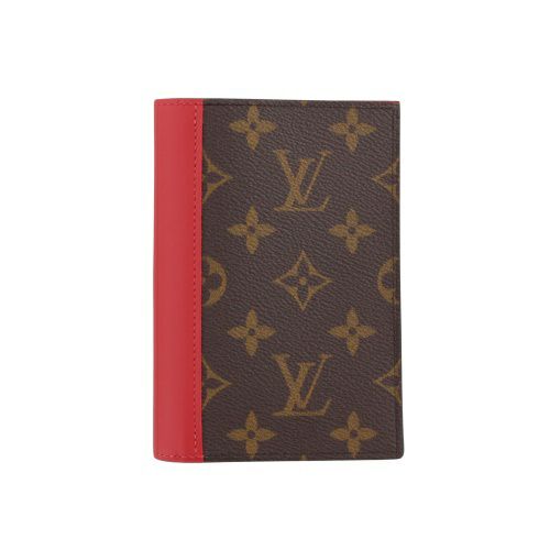 ルイヴィトン パスポートカバー レディース モノグラム クーヴェルテュール・パスポール NM レッド LOUIS VUITTON M12824 サリレッド