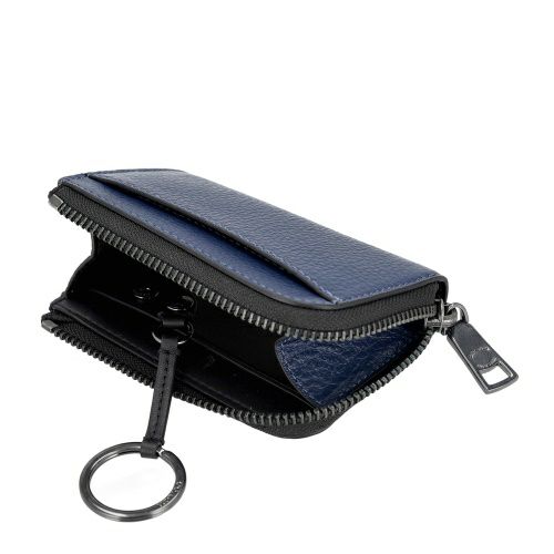 コーチ アウトレット コインケース メンズ ジップ キー ケース ブルー COACH OUTLET CW358 QBDEB ディープ ブルー