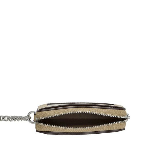 コーチ アウトレット コインケース カードケース レディース ジップ カード ケース・シグネチャー キャンバス ブラウン COACH OUTLET CW883 SVPWH サンド/トープ