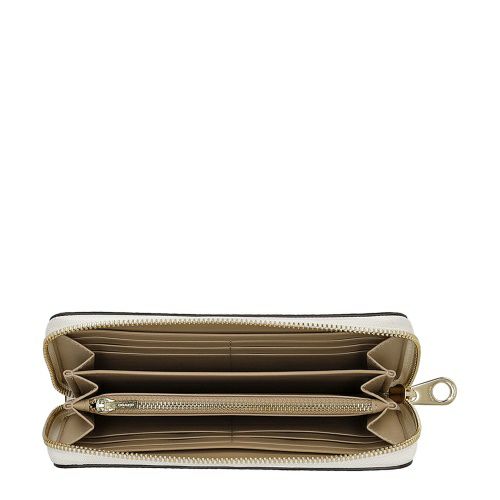 コーチ アウトレット 長財布 レディース ロング ジップ アラウンド ウォレット・シグネチャー キャンバス ホワイト COACH OUTLET CW778 IMXU5 ホワイト/チョーク