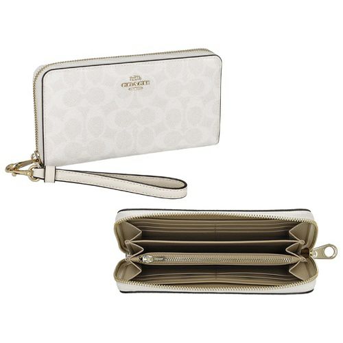 コーチ アウトレット 長財布 レディース ロング ジップ アラウンド