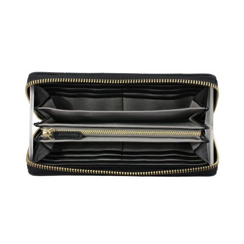 ピュアモエナ 長財布 レディース ブラック Pua Moena PUMPM10305BK BLACK