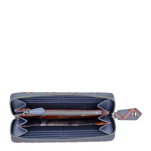 ヴィヴィアンウエストウッド 長財布 レディース マルチカラー Vivienne Westwood 51060058W S0022 K302 BLUE/ORANGE TARTAN