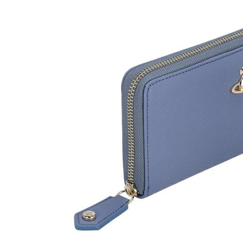 ヴィヴィアンウエストウッド 長財布 レディース ブルー Vivienne Westwood 5106005BW S0021 K401 BLUE