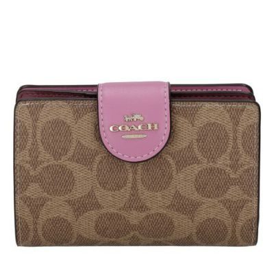 COACH 二つ折り財布 CW786 IMXHE TAN/BROWN 楽天市場】コーチ COACH 財布 二つ折り財布 CW786 IMXHE