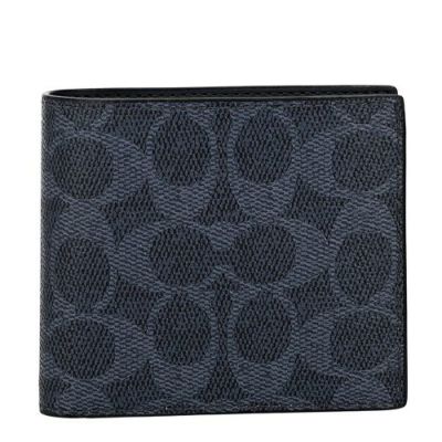 新品】コーチCOACHスムースカーフレザー皮革コインウォレット二