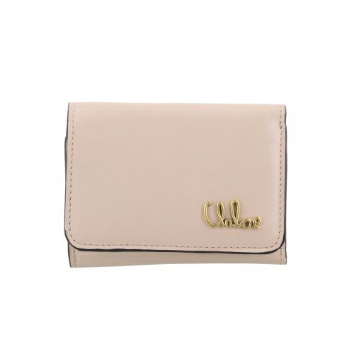 クロエ 三つ折り財布 レディース CHLOE ICONIC MINI TRIFOLD ピンク CHLOE CH25SP487 O16 6J5 CEMENT PINK