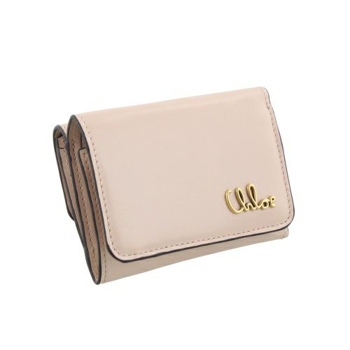 クロエ 三つ折り財布 レディース CHLOE ICONIC MINI TRIFOLD ピンク CHLOE CH25SP487 O16 6J5 CEMENT PINK