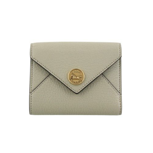 クロエ 三つ折り財布 レディース ENVELOPE SMALL TRIFOLD ベージュ CHLOE CH25SP543 O93 23I SMOKY BEIGE