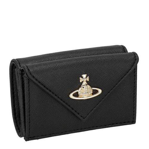 ヴィヴィアンウエストウッド 三つ折り財布 レディース ブラック Vivienne Westwood 5115002EW S0021 N402 BLACK