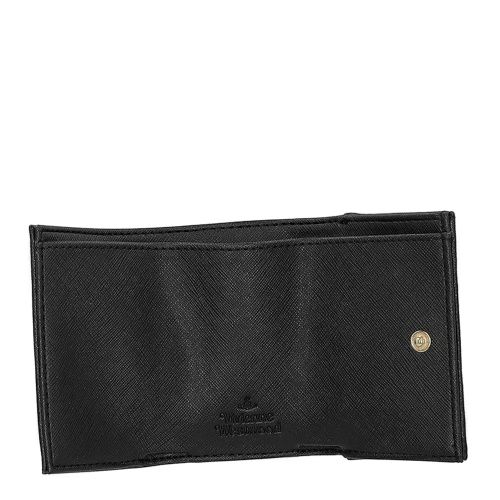ヴィヴィアンウエストウッド 三つ折り財布 レディース ブラック Vivienne Westwood 5115002EW S0021 N402 BLACK