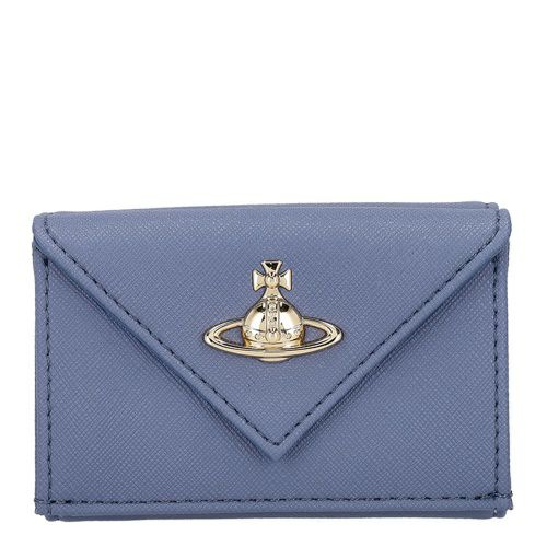 ヴィヴィアンウエストウッド 三つ折り財布 レディース ブルー Vivienne Westwood 5115002EW S0021 K401 BLUE