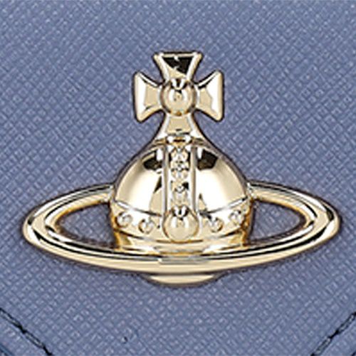 ヴィヴィアンウエストウッド 三つ折り財布 レディース ブルー Vivienne Westwood 5115002EW S0021 K401 BLUE