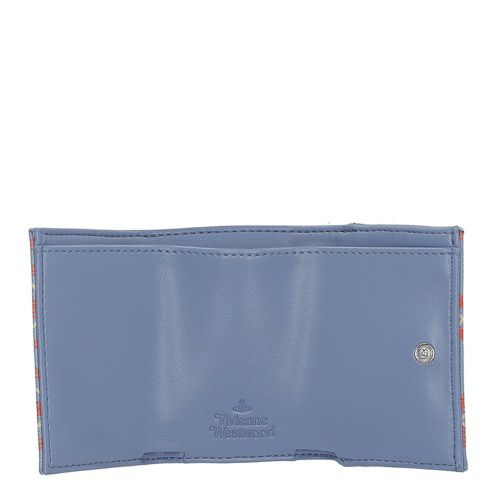 ヴィヴィアンウエストウッド 三つ折り財布 レディース マルチカラー Vivienne Westwood 5115002FW S0022 K302 BLUE/ORANGE TARTAN