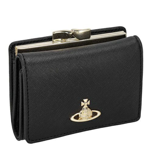 ヴィヴィアンウエストウッド 三つ折り財布 レディース ブラック Vivienne Westwood 5115002MW S0021 N402 BLACK