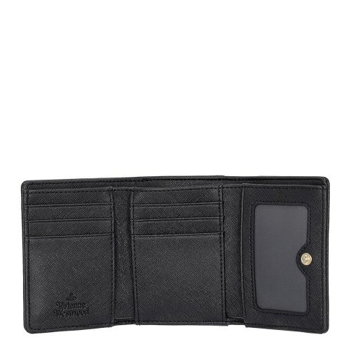 ヴィヴィアンウエストウッド 三つ折り財布 レディース ブラック Vivienne Westwood 5115002MW S0021 N402 BLACK