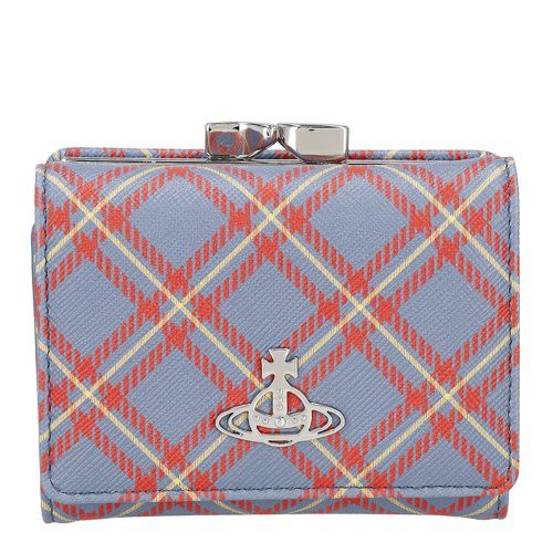 ヴィヴィアンウエストウッド 三つ折り財布 レディース マルチカラー Vivienne Westwood 5115002NW S0022 K302 BLUE/ORANGE TARTAN