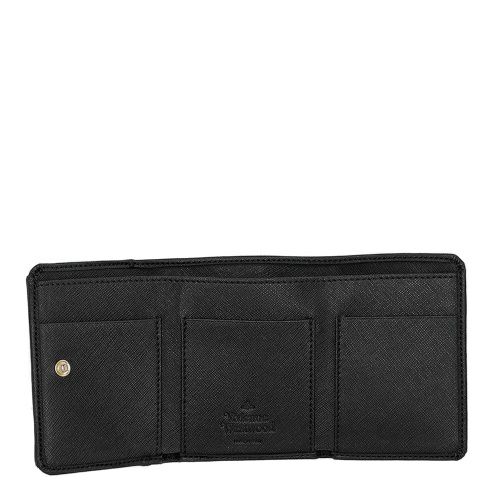 ヴィヴィアンウエストウッド 三つ折り財布 レディース ブラック Vivienne Westwood 5115002TW S0021 N402 BLACK