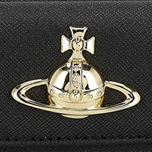 ヴィヴィアンウエストウッド 三つ折り財布 レディース ブラック Vivienne Westwood 5115002TW S0021 N402 BLACK