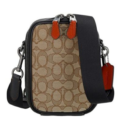 コーチ アウトレット ショルダーバッグ メンズ グラハム シグネチャー