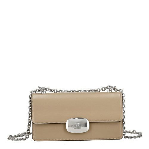 コーチ アウトレット ショルダーバッグ レディース エライザ フラップ クロスボディ ブラウン COACH OUTLET CP008 SV/TP トープ