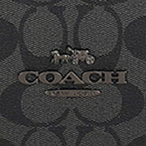 コーチ アウトレット ショルダーバッグ メンズ ディラン ラージ トート・シグネチャー キャンバス ブラック COACH OUTLET CR314 QBMI5 チャコール/ブラック