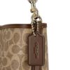 コーチ アウトレット ショルダーバッグ レディース シティ ラージ バケット バッグ・シグネチャー ブラウン COACH OUTLET CT802 IMXHE タン/ブラウン