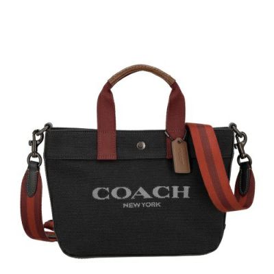 コーチ アウトレット ショルダーバッグ レディース トート 20・カラーブロック ブラック COACH OUTLET CU299 JIBLK ブラック/レッド