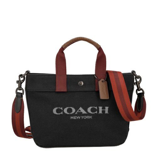 コーチ アウトレット ショルダーバッグ レディース トート 20・カラーブロック ブラック COACH OUTLET CU299 JIBLK ブラック/レッド