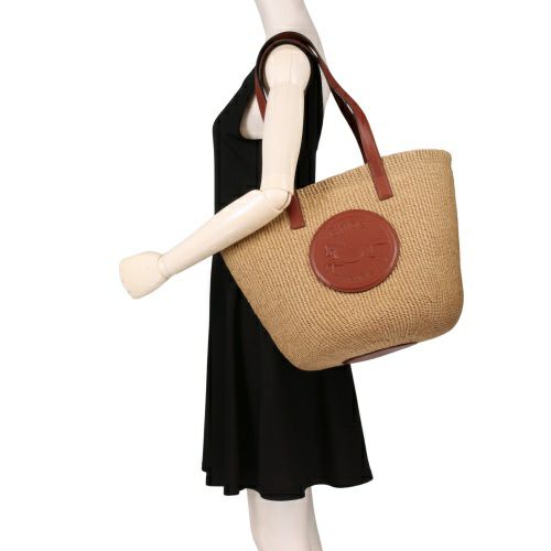 クロエ トートバッグ レディース HORSE MEDAL LARGE BASKET ブラウン CHLOE CHC25SS591 O82 27S SEPIA BROWN