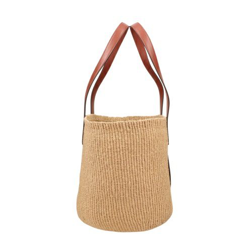 クロエ トートバッグ レディース HORSE MEDAL LARGE BASKET ブラウン CHLOE CHC25SS591 O82 27S SEPIA BROWN