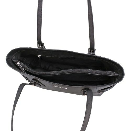 マイケルコース トートバッグ レディース VOYAGER サフィアーノ レザー トート ラージ ブラック MICHAEL KORS 35S5SV6T7L BLACK