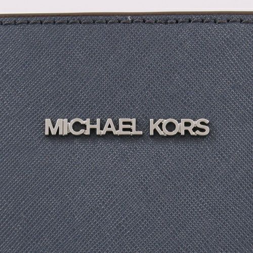 マイケルコース トートバッグ レディース VOYAGER サフィアーノ レザー トート ラージ ネイビー MICHAEL KORS 35S5SV6T7L NAVY