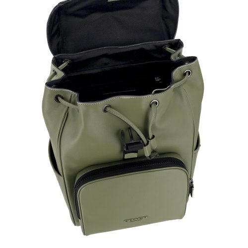 コーチ アウトレット バックパック リュックサック メンズ レーサー バックパック グリーン COACH OUTLET CU112 QBMGR ミリタリーグリーン