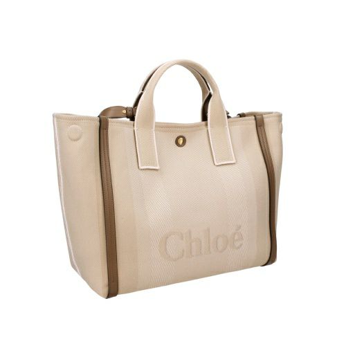 クロエ ハンドバッグ レディース CHLOE CARRY SMALL TOTE ベージュ CHLOE CHC25SS911 O65 23N VEGETAL BEIGE