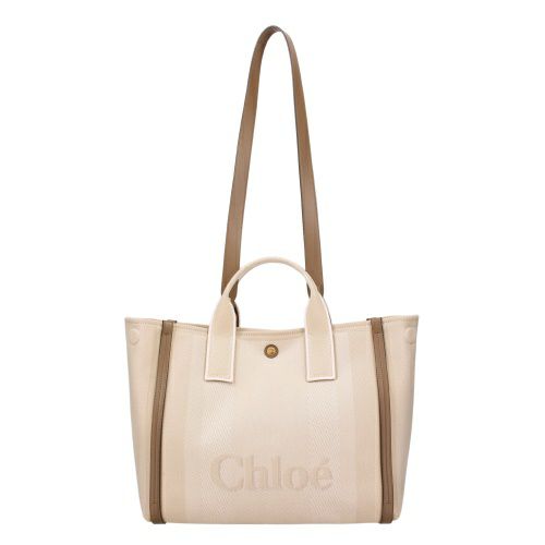 クロエ ハンドバッグ レディース CHLOE CARRY SMALL TOTE ベージュ CHLOE CHC25SS911 O65 23N VEGETAL BEIGE