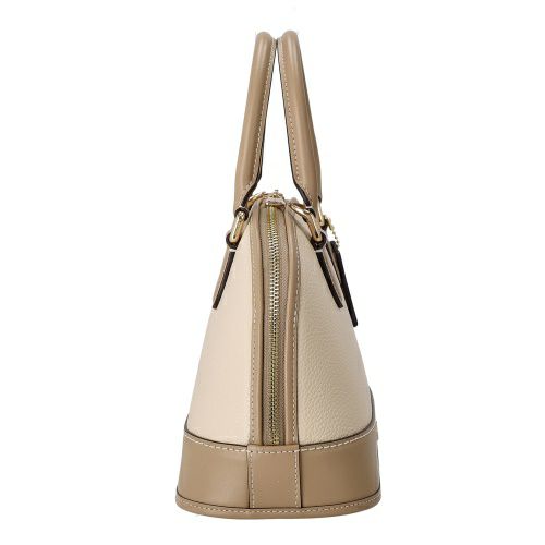 コーチ アウトレット ハンドバッグ レディース サブリナ サッチェル バッグ・カラーブロック ベージュ COACH OUTLET CAM56 IMXUV アイボリー/トープ